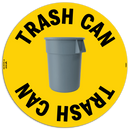 Slip-Rated Floor Sign - Trash Can (Poly)