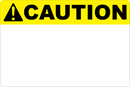 Viscom™ Die-Cut Caution OSHA Header Roll - Viscom Industrial