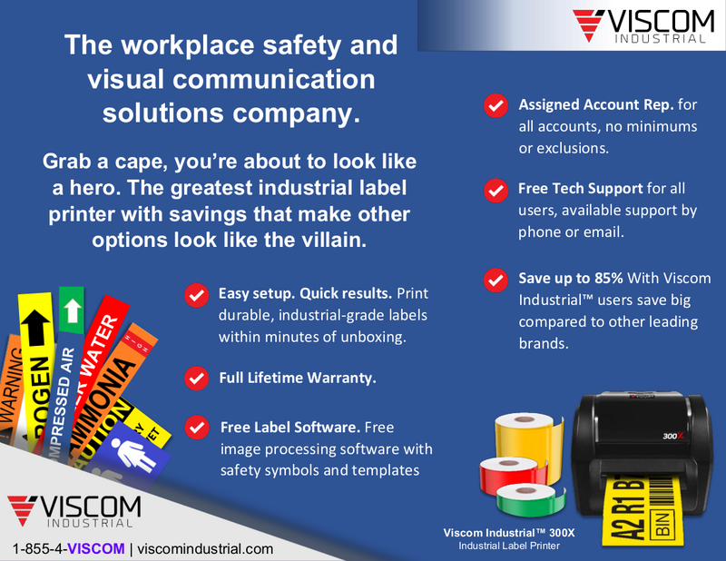Viscom™ 300X Industrial Label Printer - Viscom Industrial