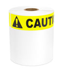 Viscom™ Die-Cut Caution OSHA Header Roll - Viscom Industrial