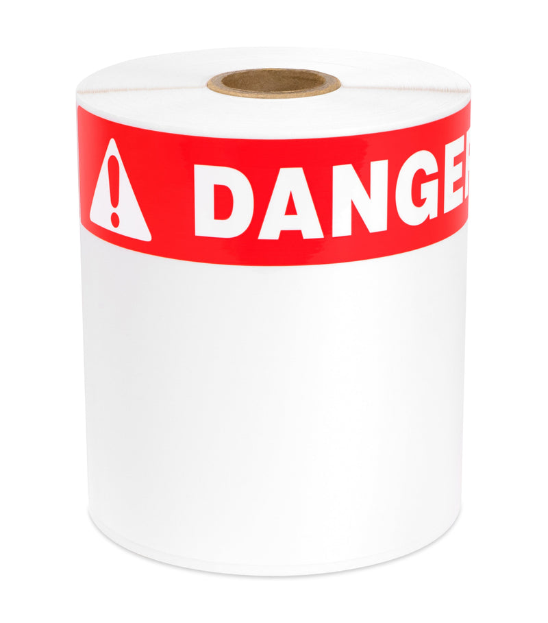 Viscom ™ Die-Cut Danger OSHA Header Roll - Viscom Industrial